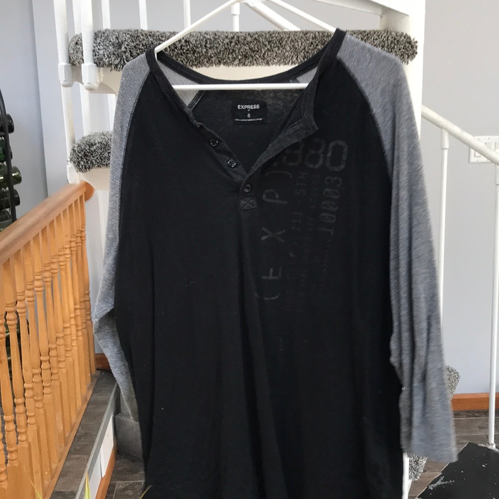 EXPRESS Short Sleeve Shirt XL